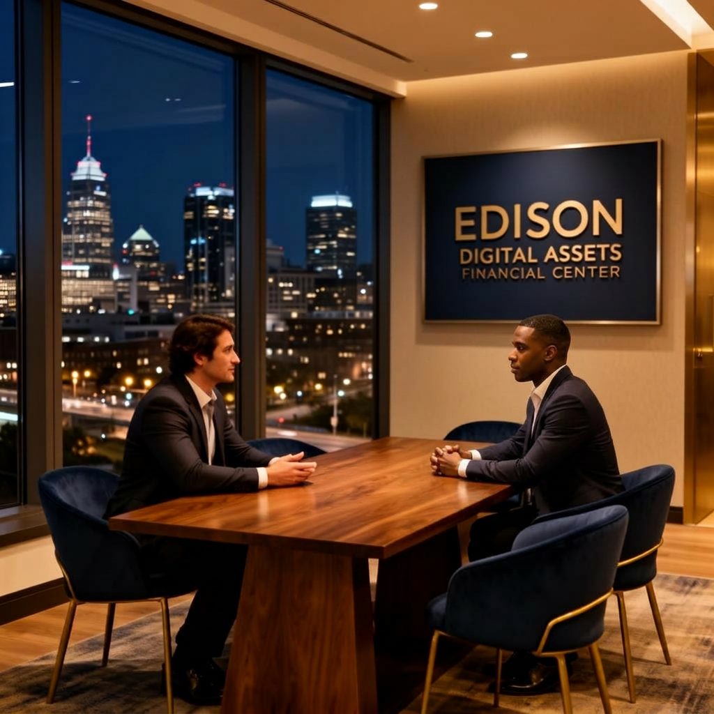 Inside an Edison Financial Center private consultation room