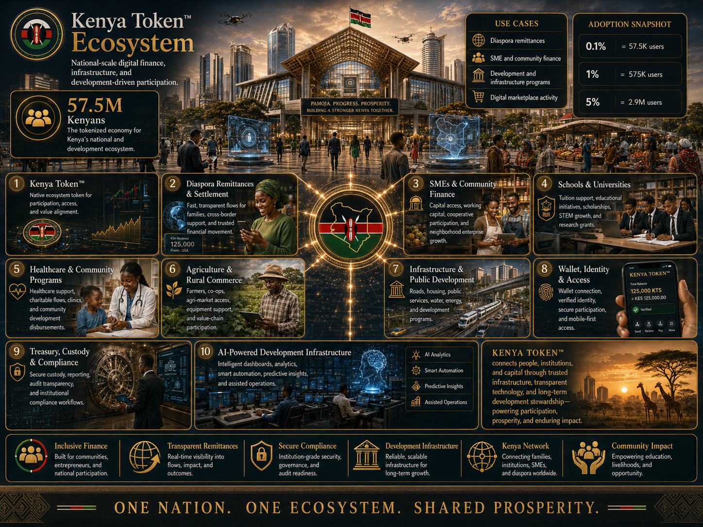 Kenya Token Ecosystem overview